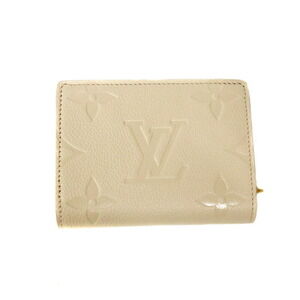 Louis Vuitton Wallet Claire Wild Heart Empreinte Cream Crocodile